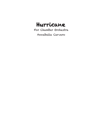 Hurricane; for chamber orchestra