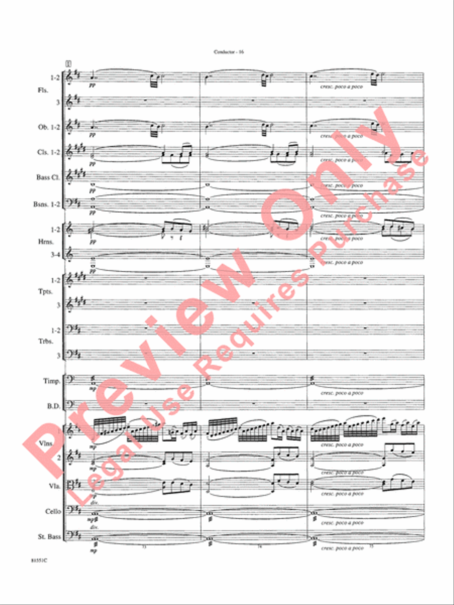 Toccata Full Orchestra scores gallery preview page 19