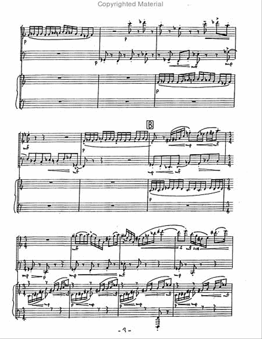 Fantasy Variations Flute scores gallery preview page 4
