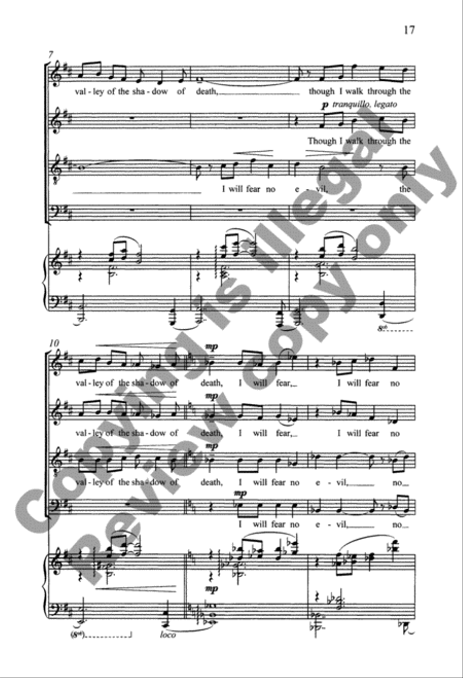 A Song Without Words Organ scores gallery preview page 11