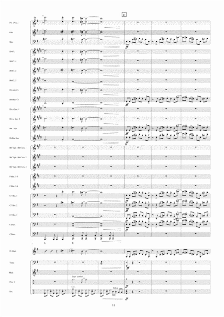Full Option Full Option Concert Band scores gallery preview page 12
