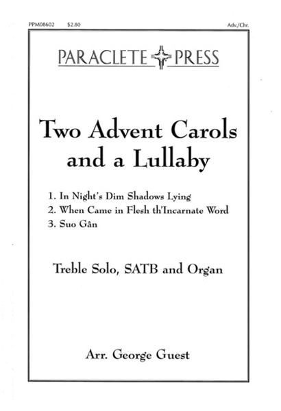 Two Advent Carols and a Lullaby image number null
