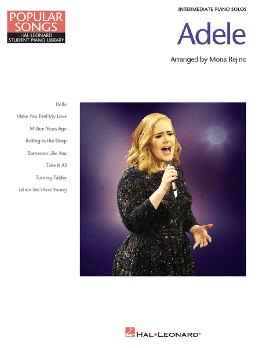Adele – Popular Songs Series Piano Method scores gallery preview page 1