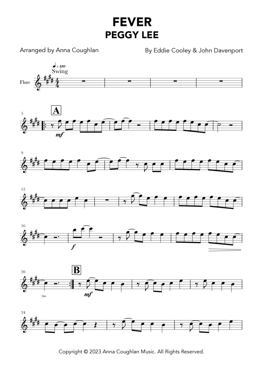 Fever Flute scores gallery preview page 1
