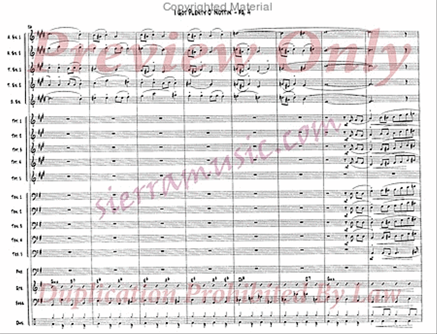 I Got Plenty O' Nuttin' Jazz Ensemble scores gallery preview page 5