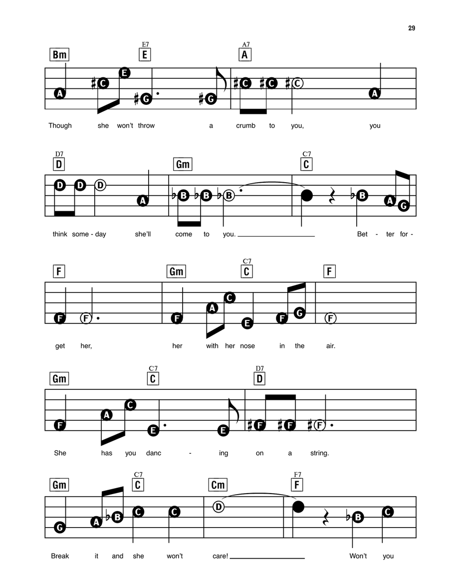 Hey There (from The Pajama Game) Electronic Keyboard scores gallery preview page 2