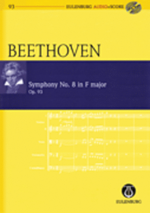 Book cover for Symphony No. 8 in F Major, Op. 93