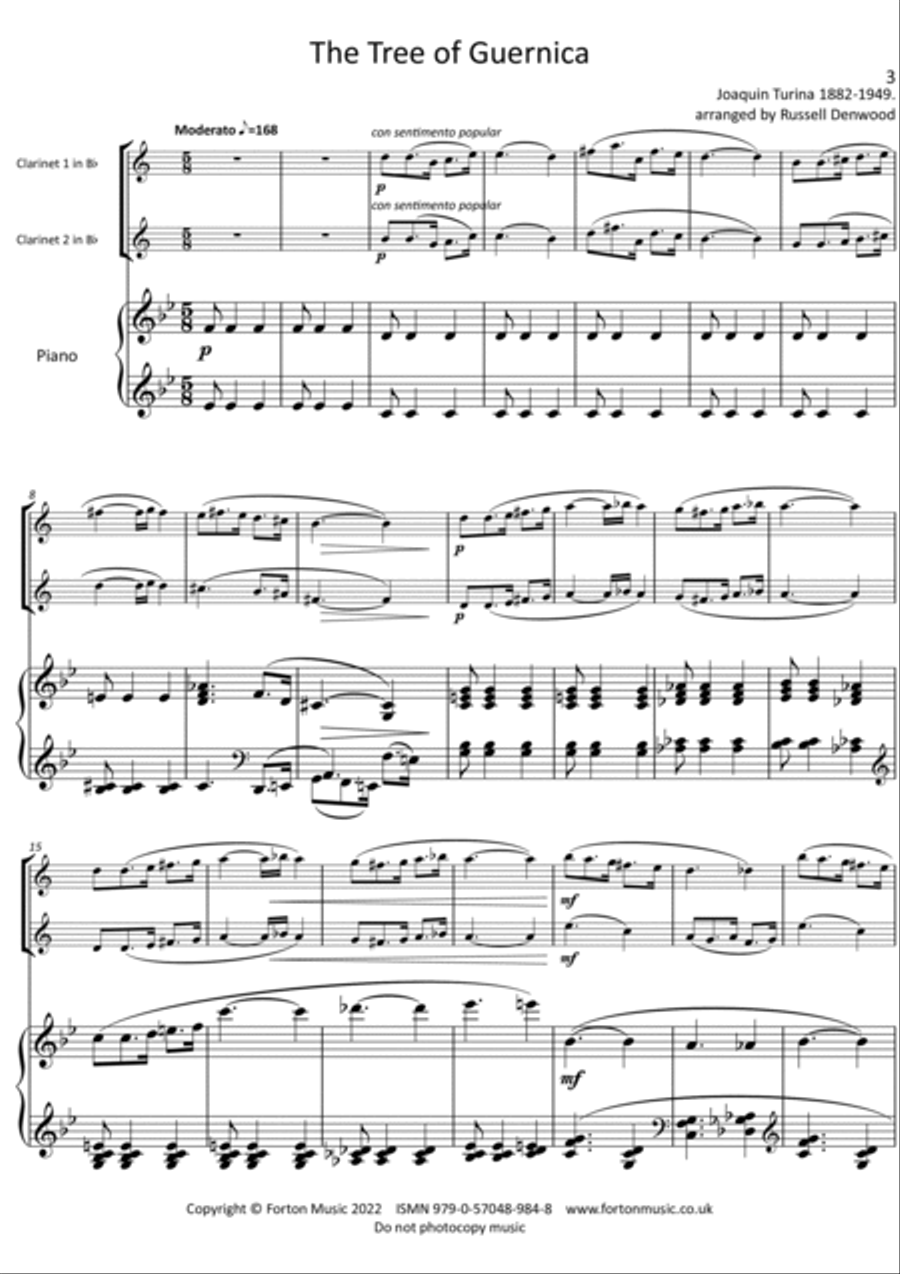 The Tree of Guernica Set of Parts scores gallery preview page 3