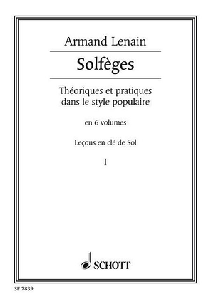 Solfeges Lenain Volume 1