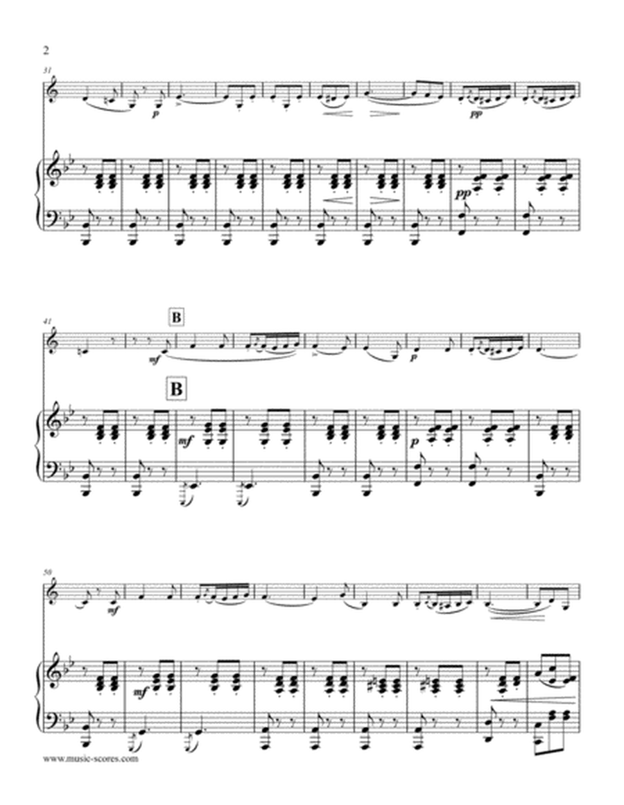 Libiamo ne lieti calici - Brindisi from La Traviata - Bass Clarinet & Piano image number null