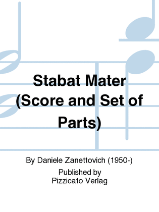 Stabat Mater (Score and Set of Parts)