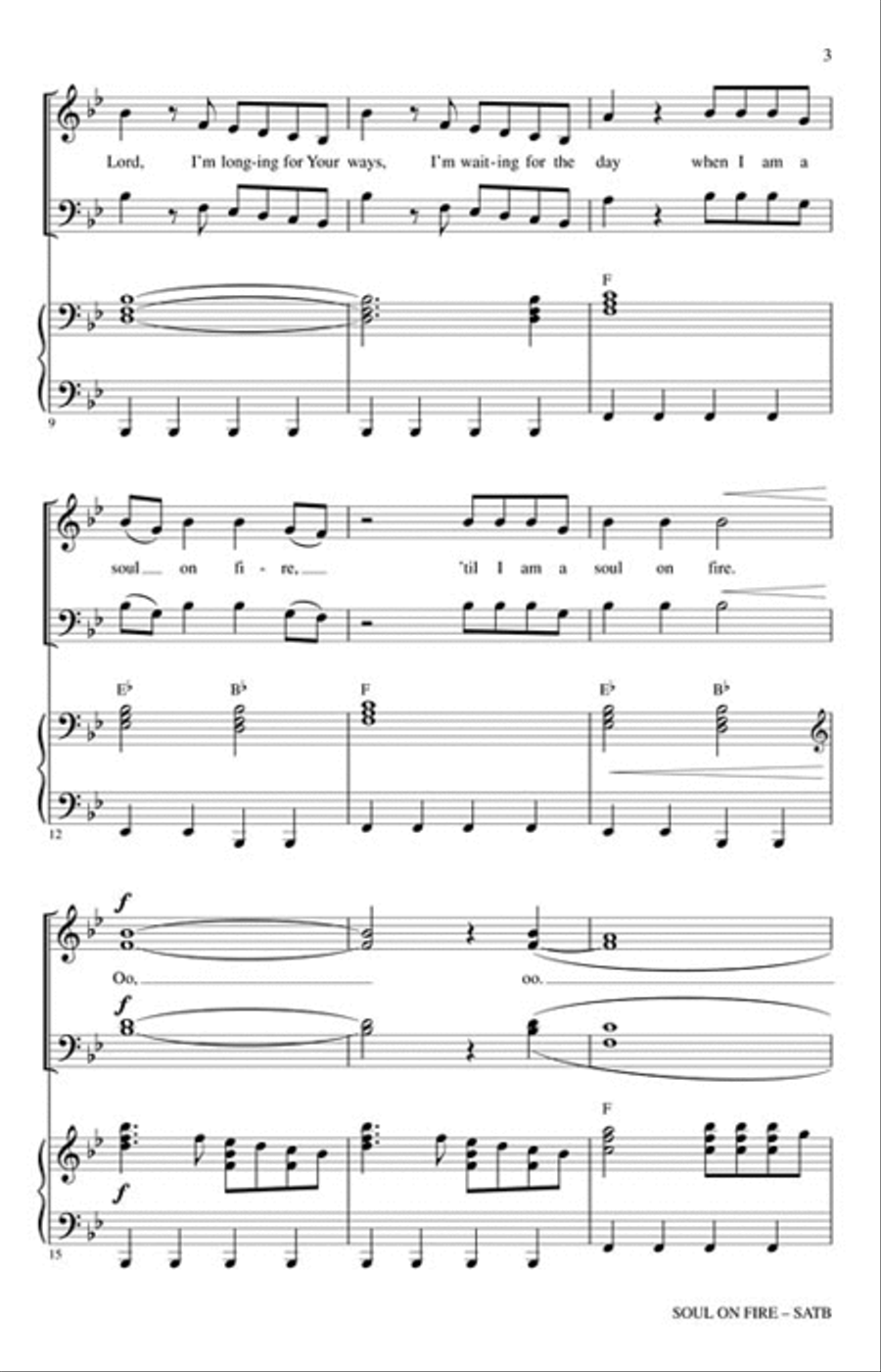 Soul on Fire Soul on Fire 4-Part scores gallery preview page 3