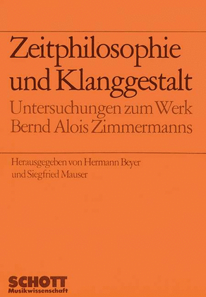Zeitphilosophie...b.a. Zimmermanns