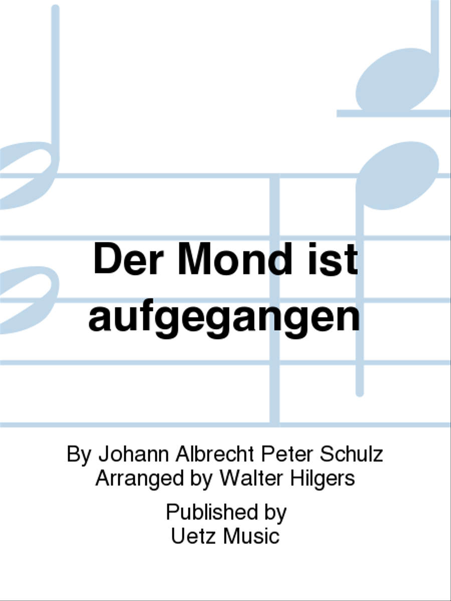 Der Mond ist aufgegangen Orchestra scores gallery preview page 1