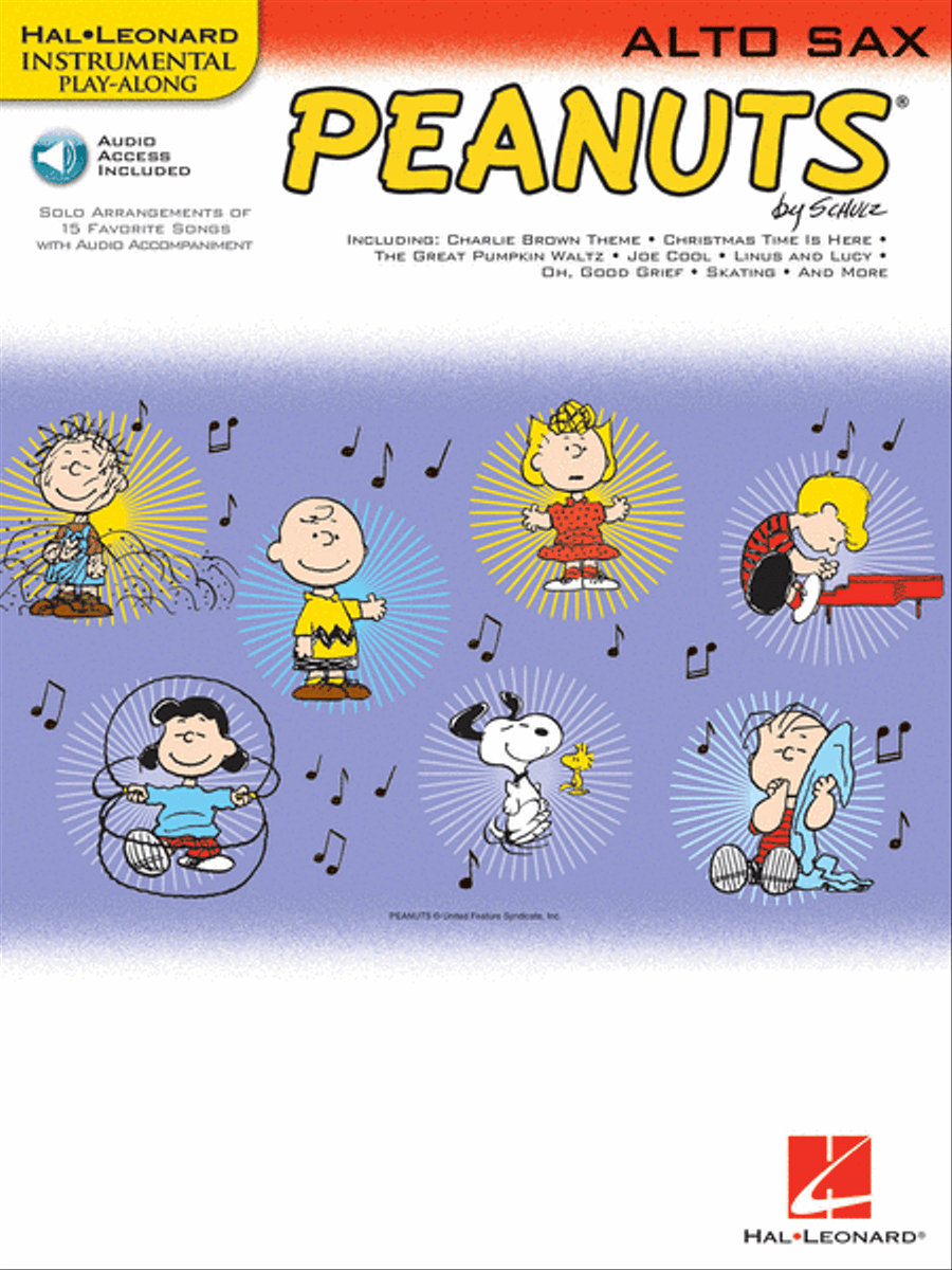 Peanuts™ Alto Saxophone scores gallery preview page 1