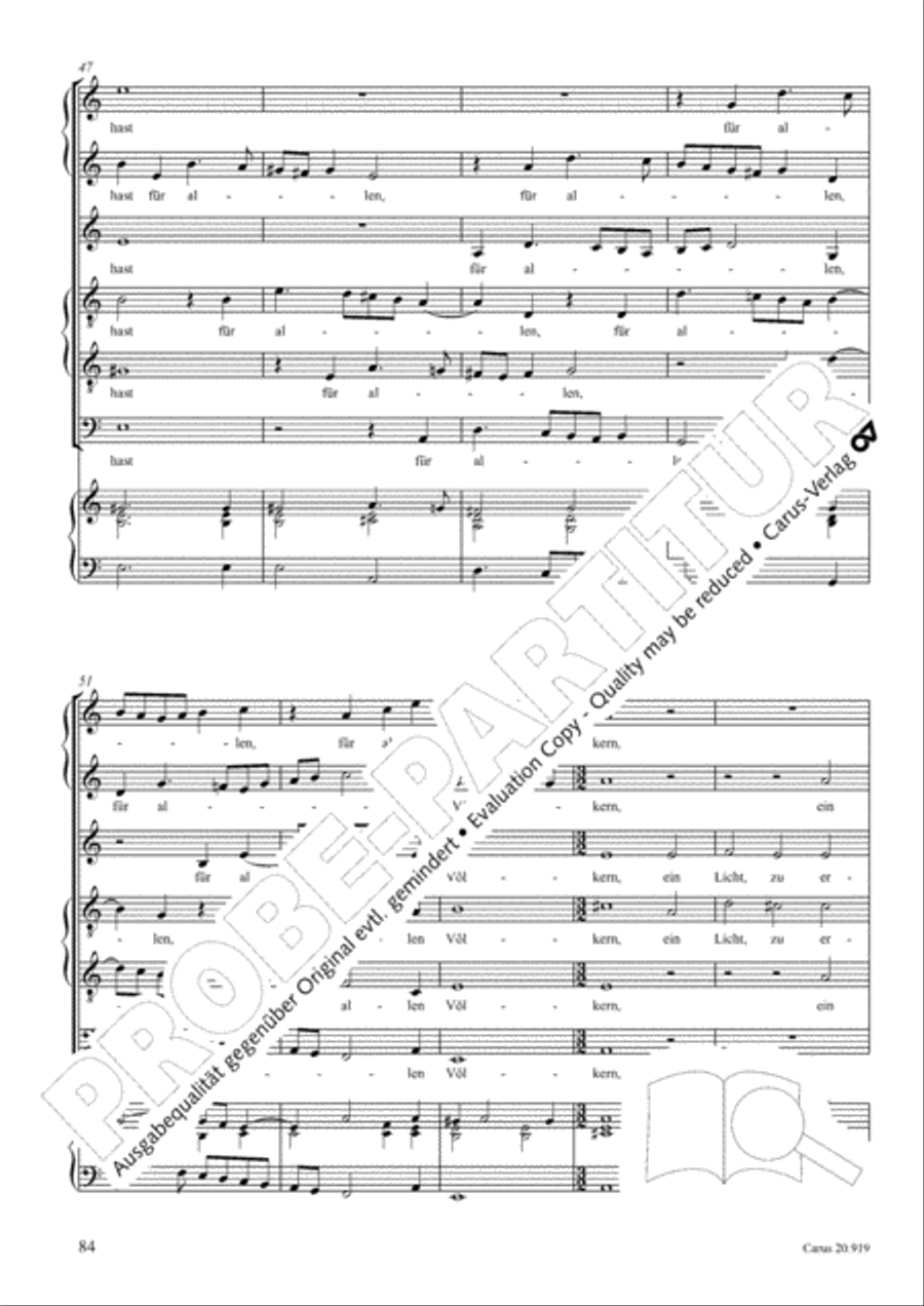 Opera varia I. Works with 1-7 parts (Complete edition, vol. 19) [Werke mit 1-7 obligaten Stimmen] Score scores gallery preview page 141