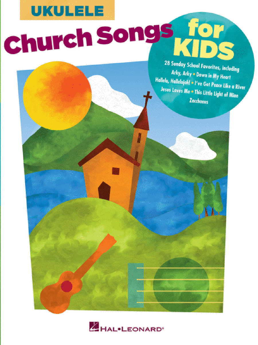 Church Songs for Kids Ukulele scores gallery preview page 1