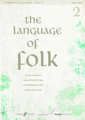 Book cover for Language Of Folk 2 Inter-Adv Book/CD