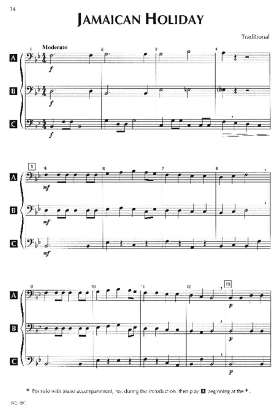 Standard of Excellence: Festival Ensembles-Bassoon/Trombone/Baritone B.C. Concert Band Methods scores gallery preview page 2