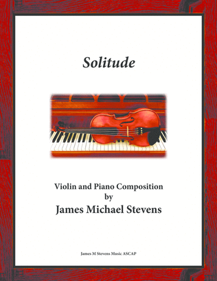 Book cover for Solitude - Violin & Piano