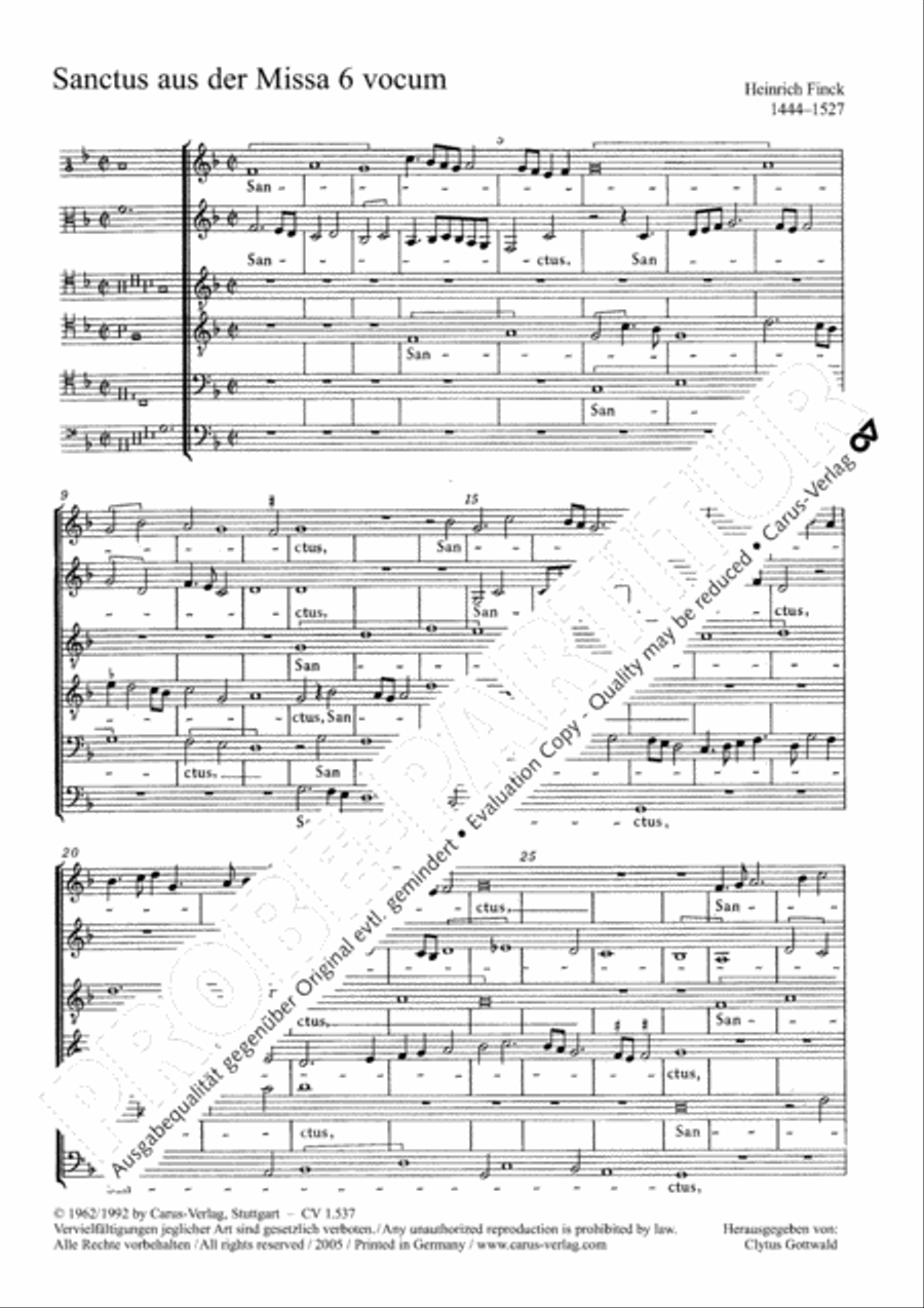 Sanctus Sanctus Choir scores gallery preview page 2