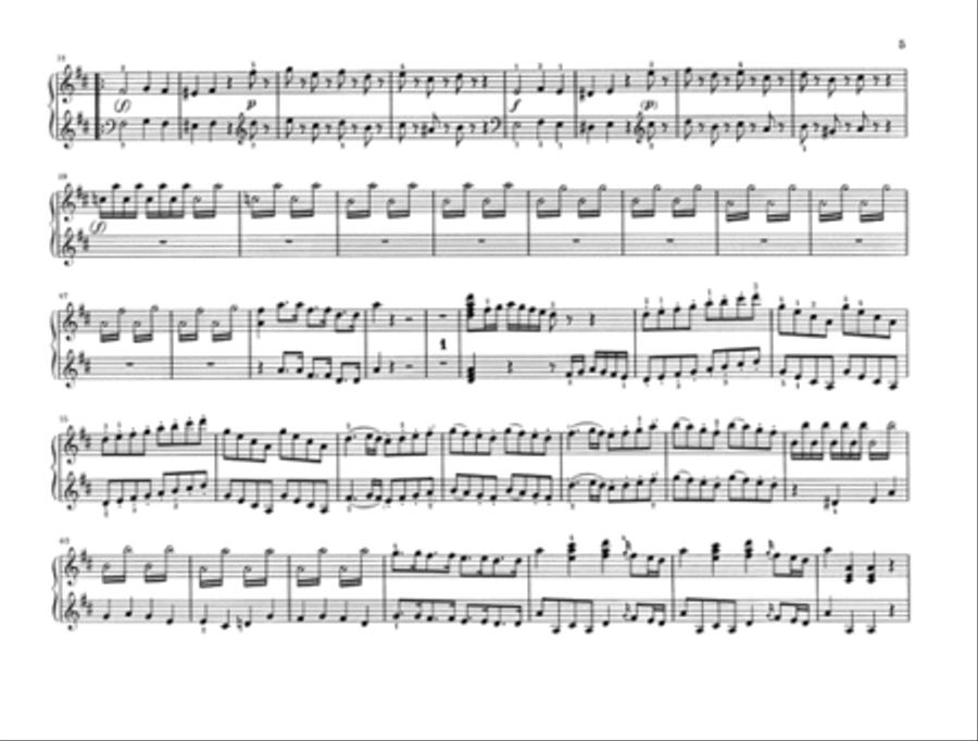 Works for Piano Four-Hands