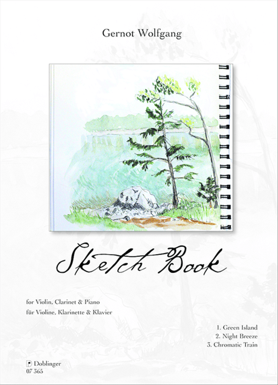 Sketch Book Sketch Book Clarinet scores gallery preview page 1