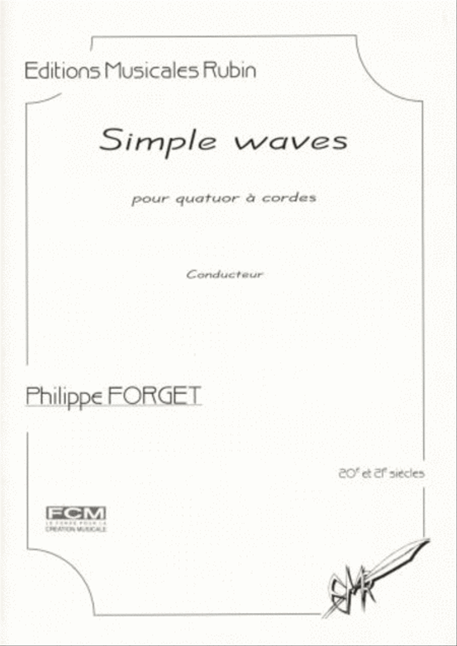 Simple waves Simple waves School and Community scores gallery preview page 1