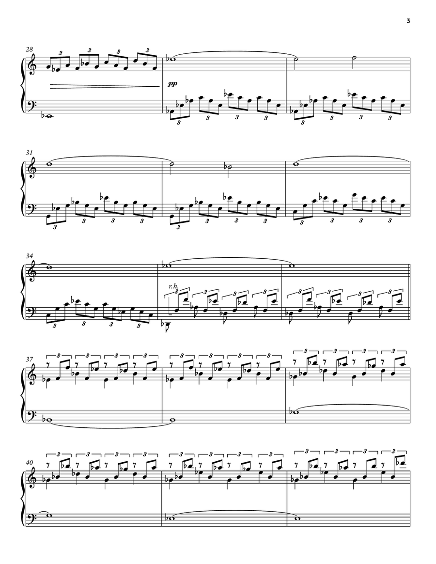 City of Tears (Hollow Knight Piano Collections) Piano Solo scores gallery preview page 6