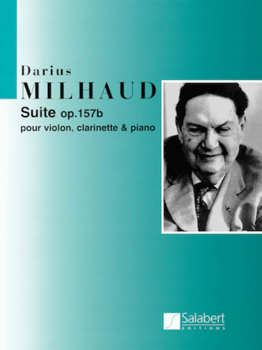 Suite Op. 157b Clarinet scores gallery preview page 1