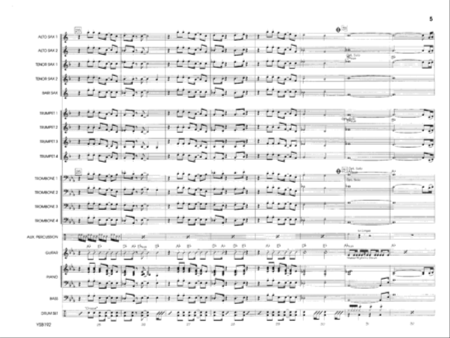 Boomerang Boomerang Jazz Ensemble scores gallery preview page 5