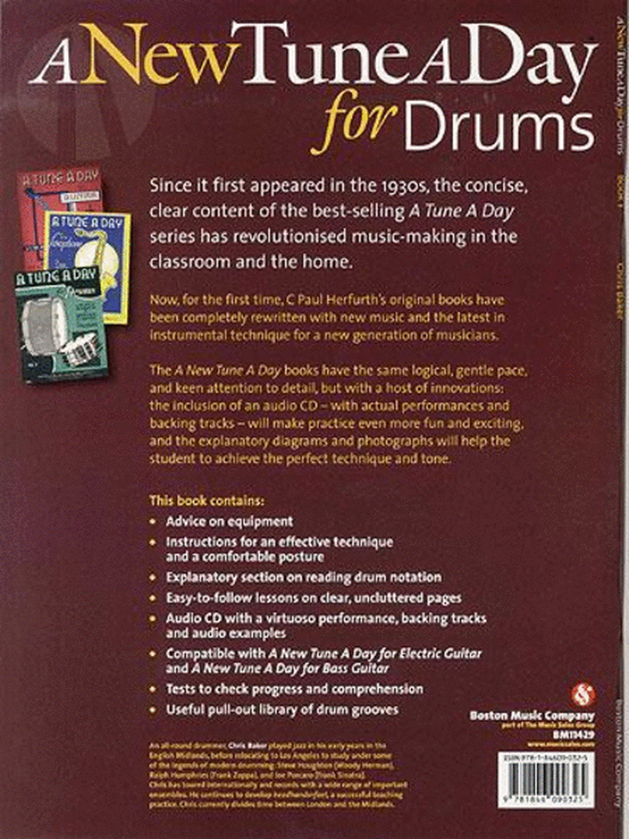 A New Tune A Day For Drums: Book One