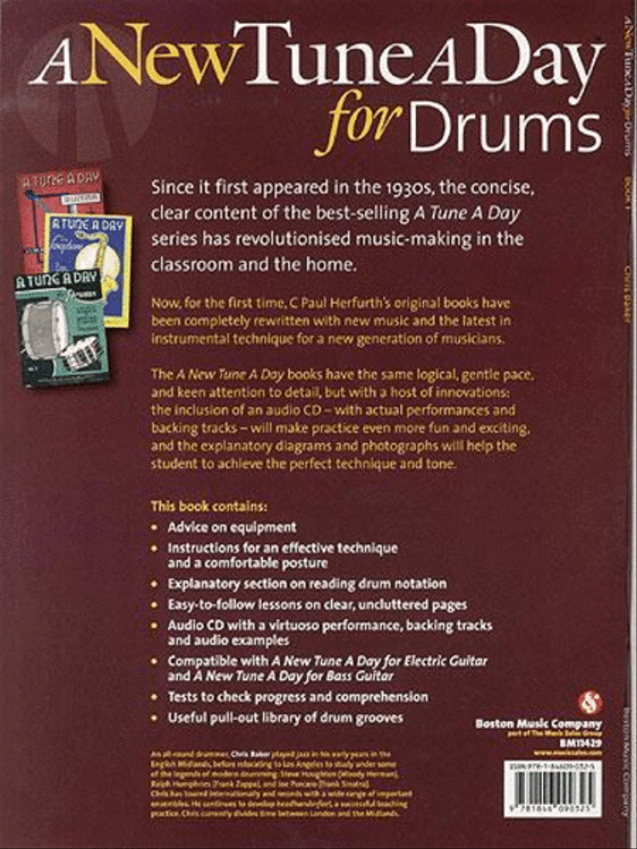 A New Tune A Day For Drums: Book One Drums scores gallery preview page 2