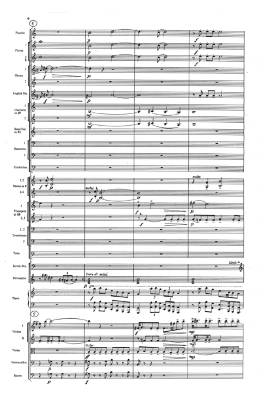 [Luening] Symphonic Fantasia No. 6 Full Orchestra scores gallery preview page 5