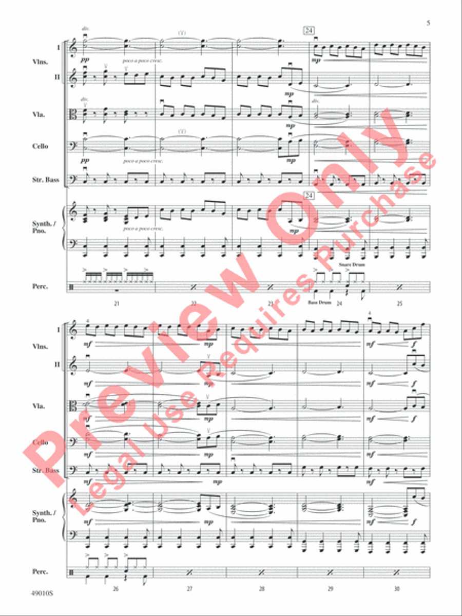 Themyscira Themyscira String Orchestra scores gallery preview page 6