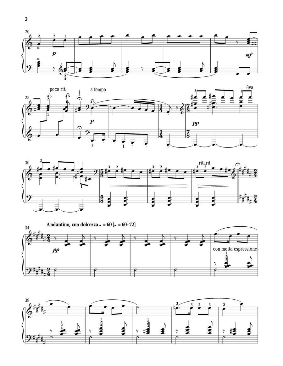 Rondo On Argentine Children's Folk Tunes Piano Solo scores gallery preview page 2