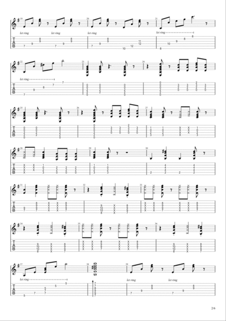 Copycat Electric Guitar scores gallery preview page 2