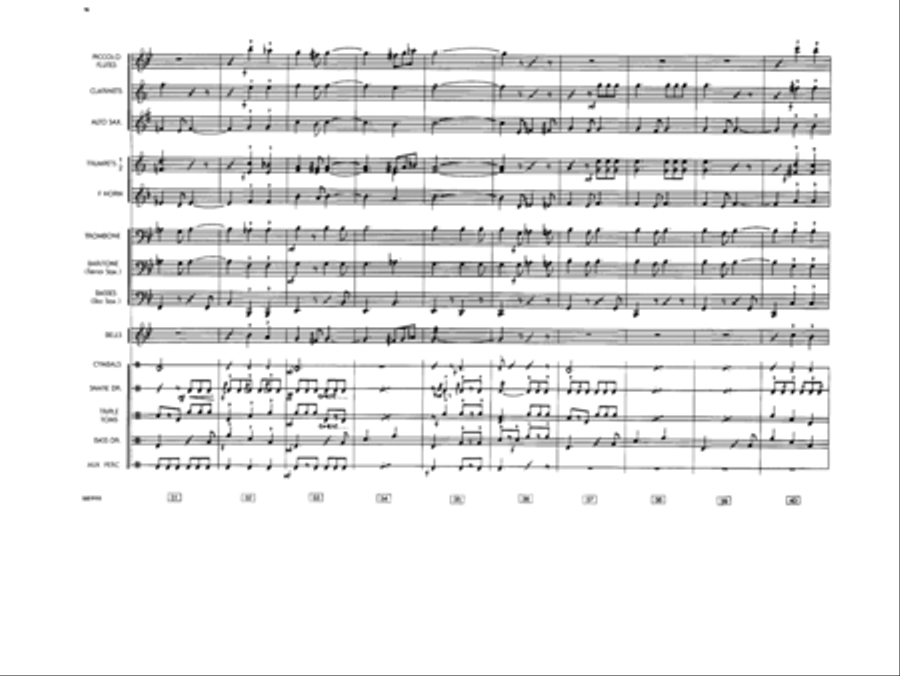 Consider Yourself Consider Yourself Marching Band scores gallery preview page 5