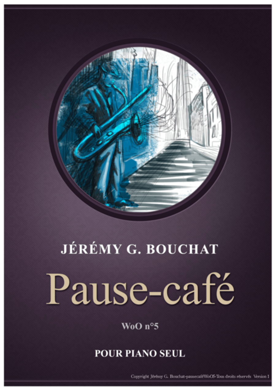 Pause cafe WoO 5 Piano Solo scores gallery preview page 1