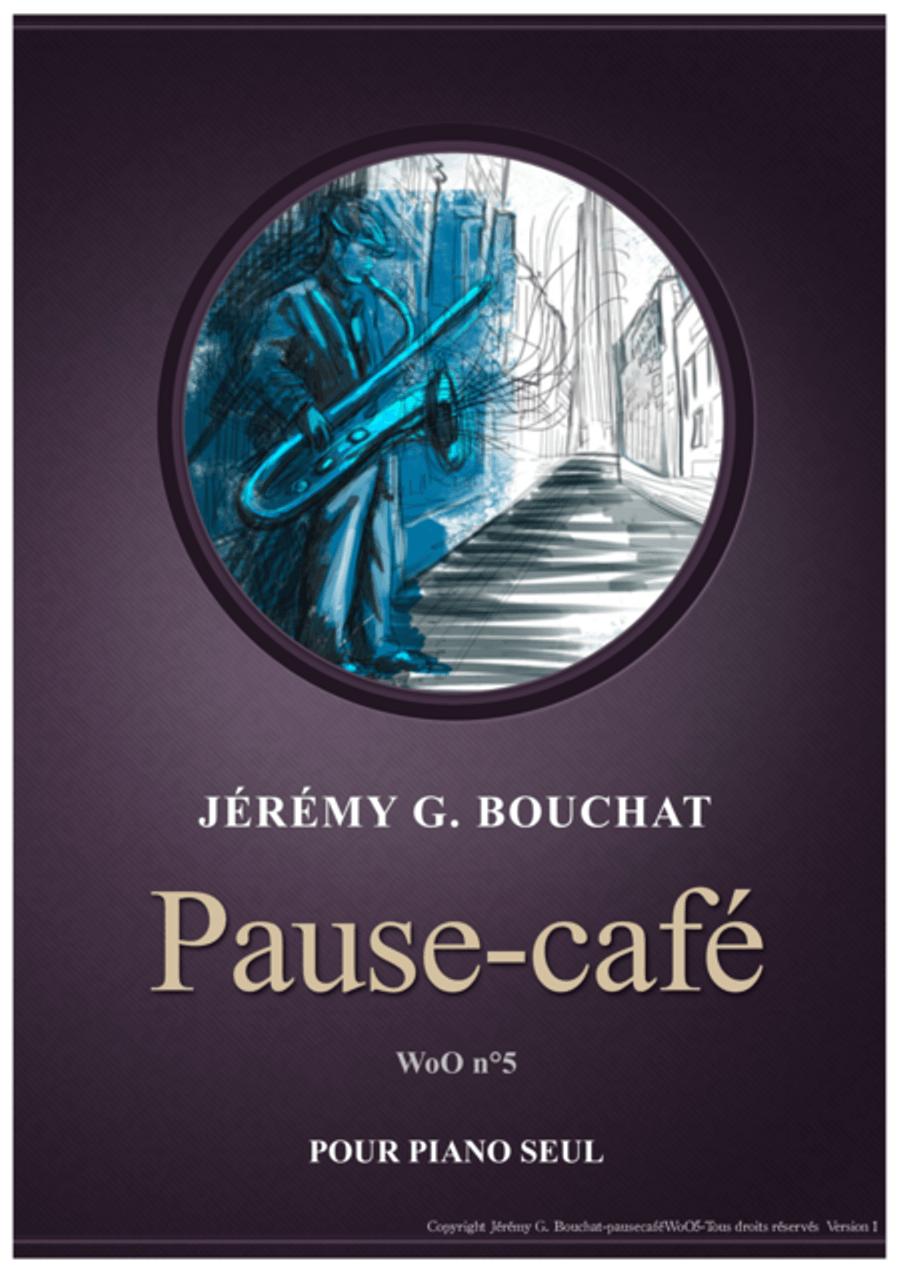 Pause cafe WoO 5 Pause cafe WoO 5 Piano Solo scores gallery preview page 1