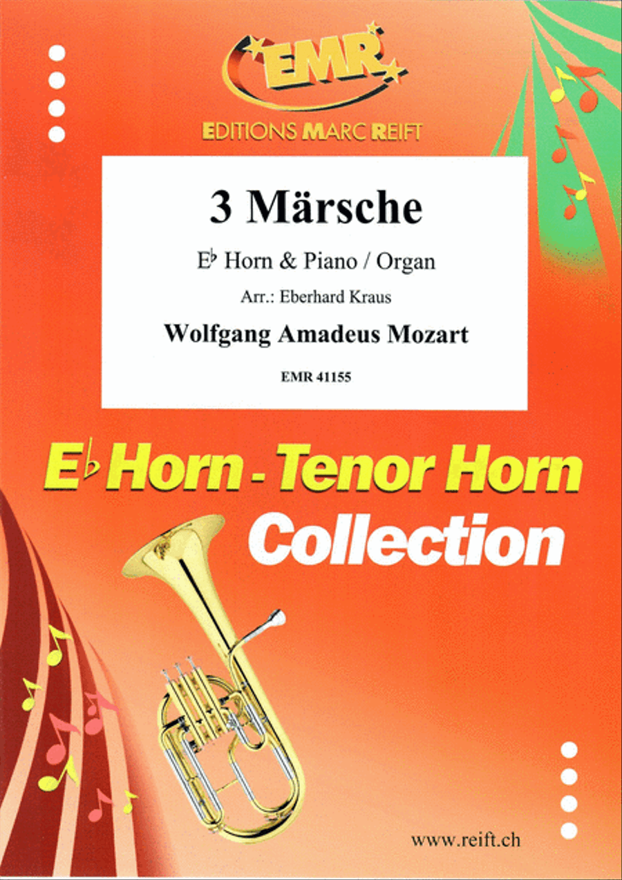 3 Marsche 3 Marsche Horn scores gallery preview page 1
