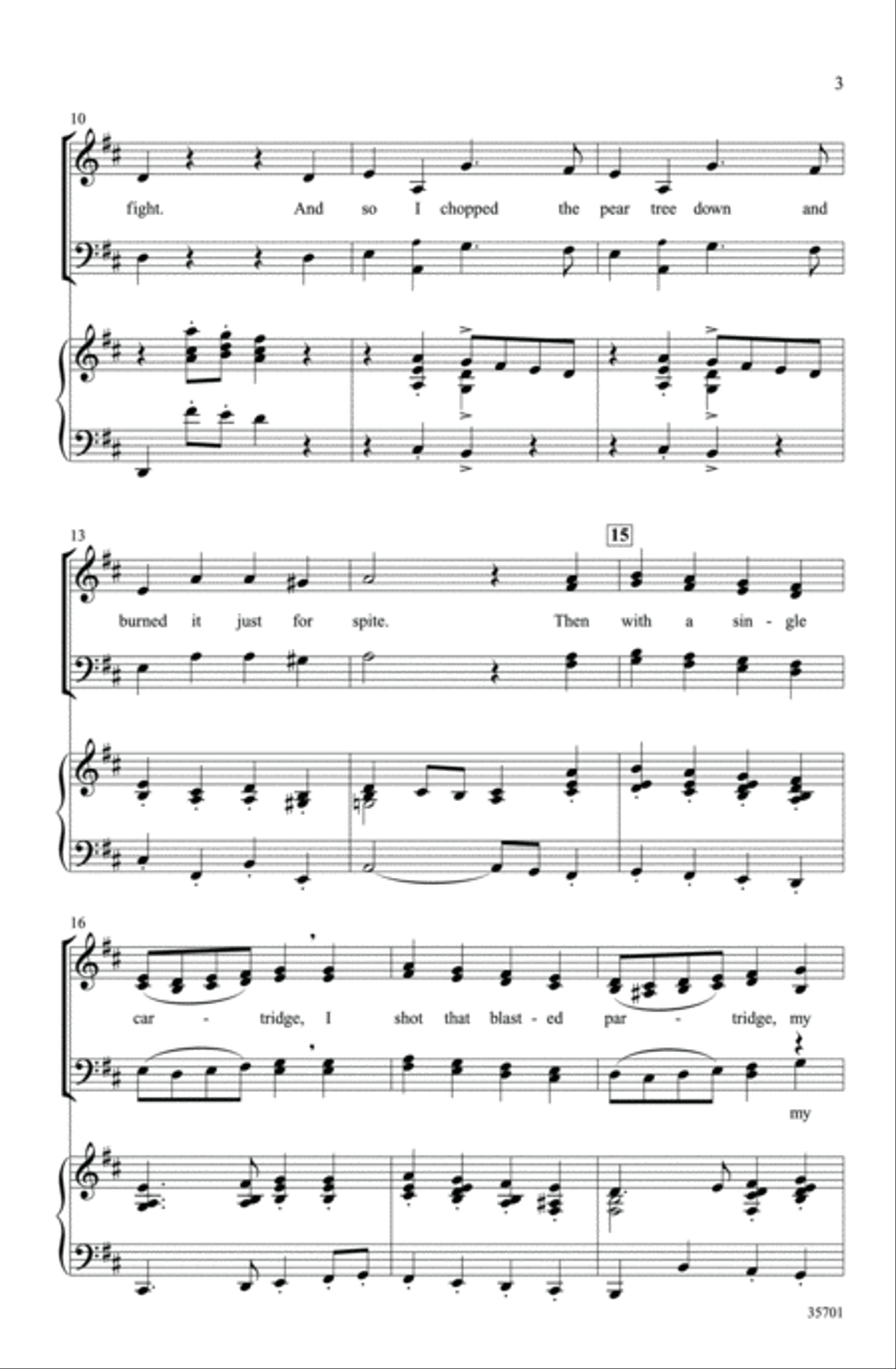 The Twelve Days After Christmas - SoundTrax CD (CD only) Choir scores gallery preview page 3