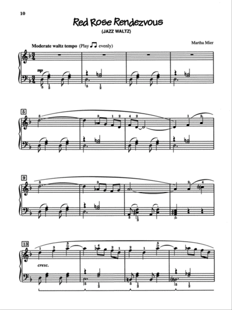 Jazz, Rags & Blues, Book 2 Piano Solo scores gallery preview page 3