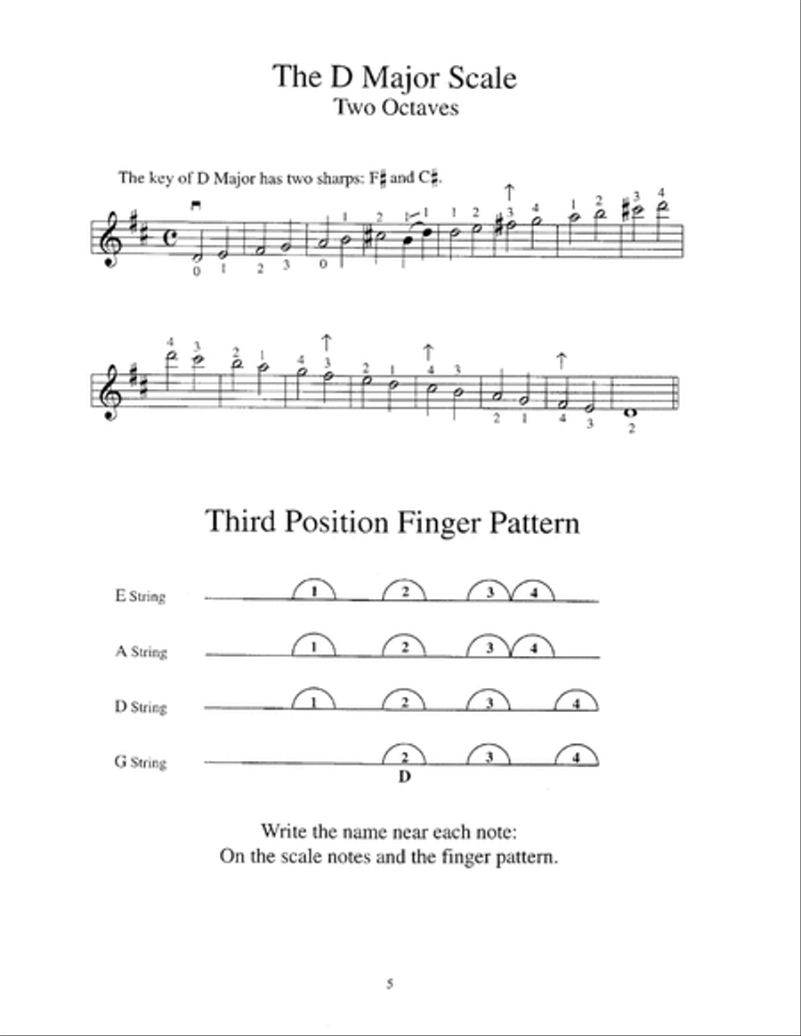 Third Position Easy & Melodic Violin Etudes Violin Solo scores gallery preview page 6