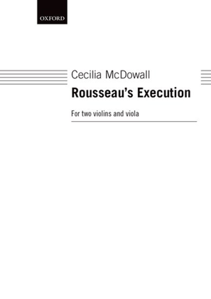 Book cover for Rousseau's Execution