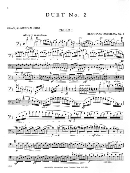 Duet No. 2 In F Major, Opus 9
