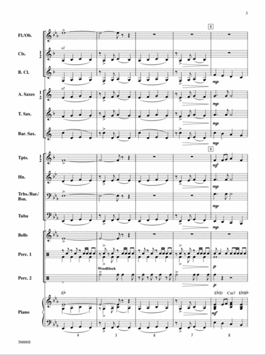 Big Sky Round-Up Concert Band scores gallery preview page 3