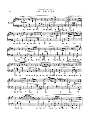 Chopin: Nocturne Op. 62, No. 2 (Ed. Franz Liszt)