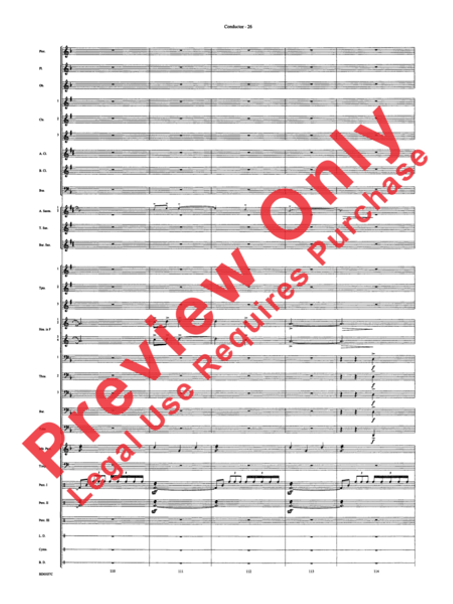 Africa: Ceremony, Song, and Ritual Concert Band scores gallery preview page 29
