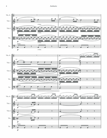 Andante from Violin Concerto Op.64